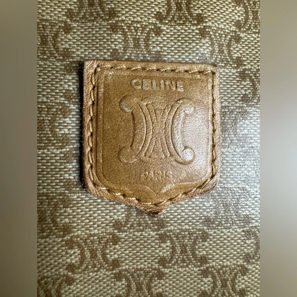 Celine Vintage Macadam Triomphe Clutch Pouch - Picture 3 of 16